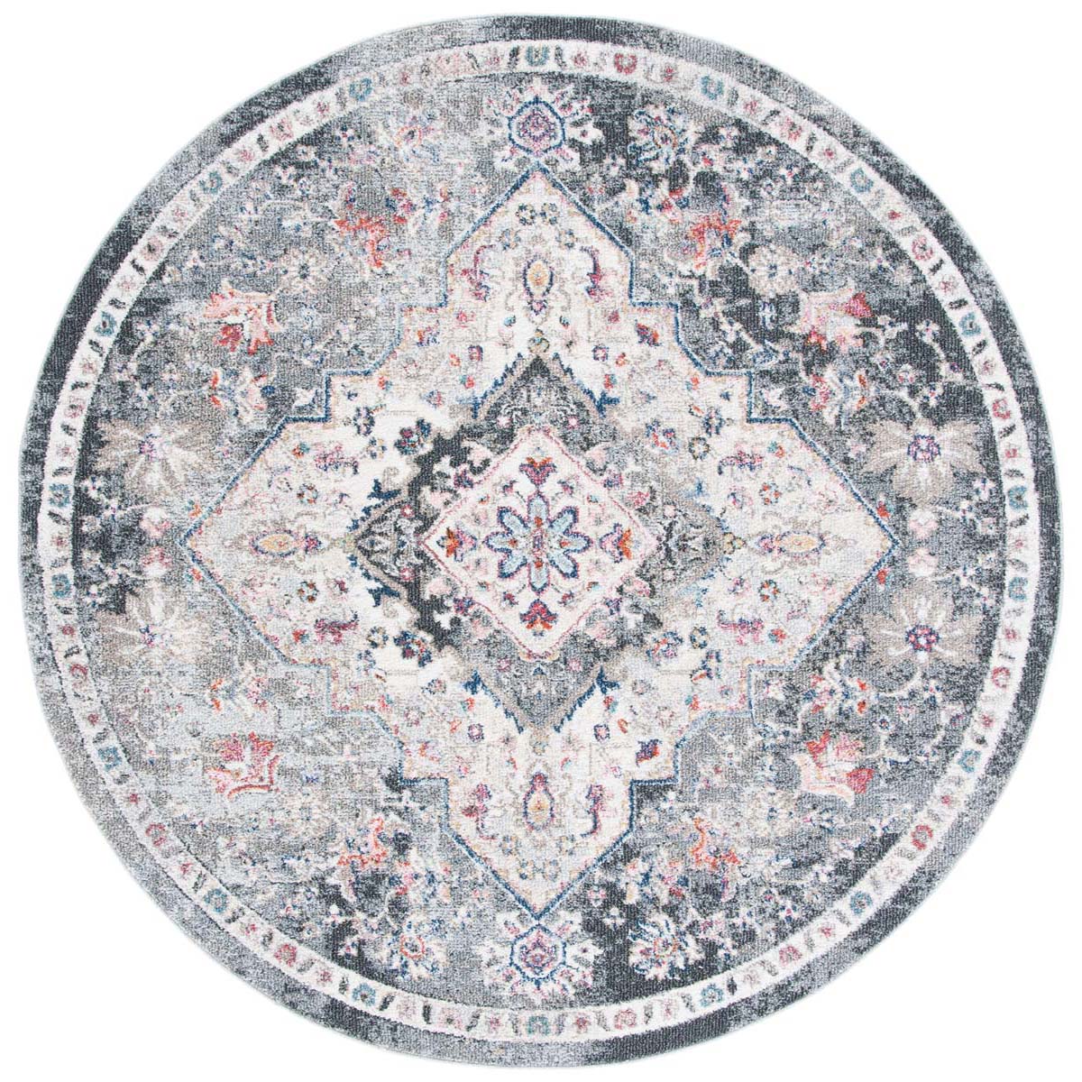 Safavieh Phoenix 293 Rug, PHX293 - Ivory / Grey