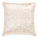 Safavieh Verzla Pillow , PLS6506 - Beige/Gold Foil