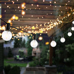 Safavieh Leigh LED Outdoor String Lights , PLT4041 - Black