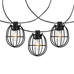Safavieh Garnet LED Outdoor String Lights , PLT4055 - Black