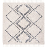 Safavieh Pro Lux Shag 432 Rug, PLX432 - Cream / Blue