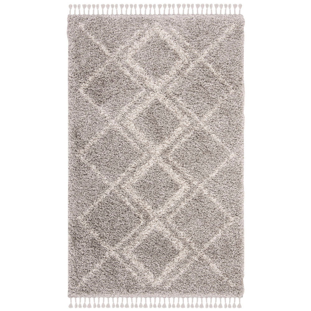 Safavieh Pro Lux Shag 432 Rug, PLX432 - Grey / Cream