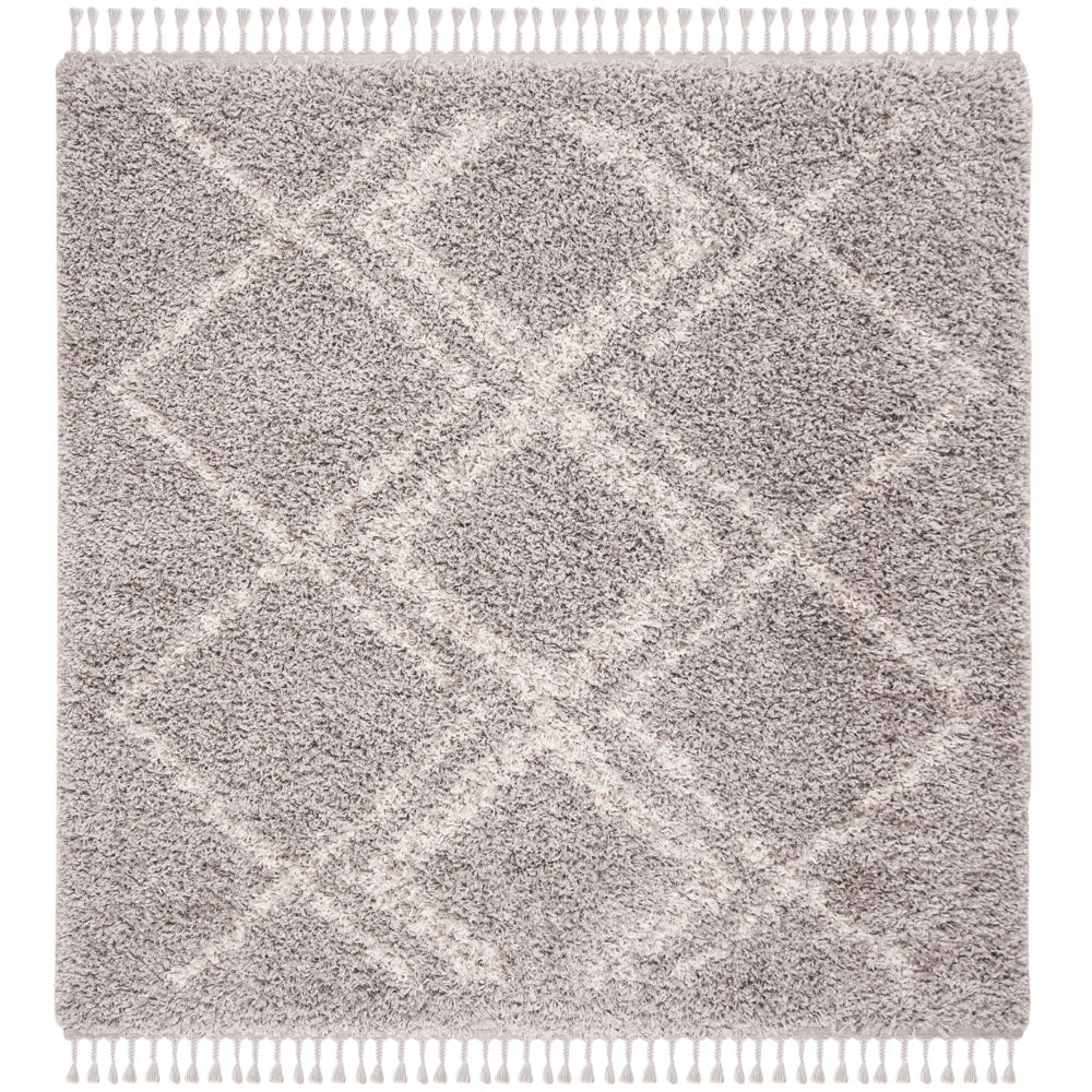 Safavieh Pro Lux Shag 432 Rug, PLX432 - Grey / Cream