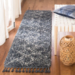 Safavieh Pro Lux Shag 432 Rug, PLX432 - Blue / Creme