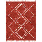 Safavieh Pro Lux Shag 432 Rug, PLX432 - Rust / Creme