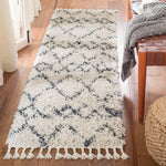 Safavieh Pro Lux Shag 434 Rug, PLX434 - Cream / Blue