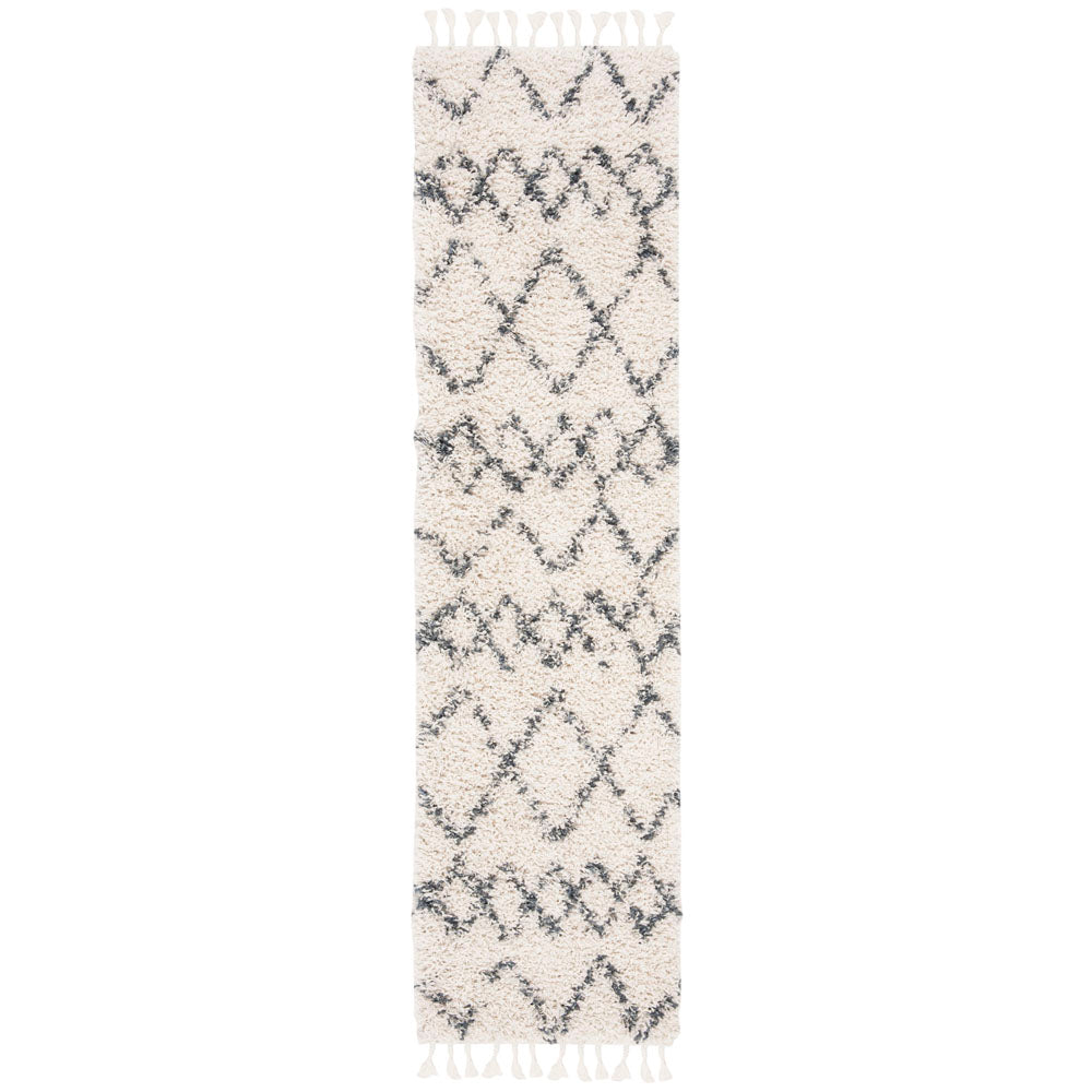 Safavieh Pro Lux Shag 434 Rug, PLX434 - Cream / Blue