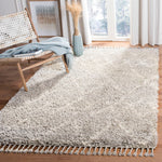 Safavieh Pro Lux Shag 434 Rug, PLX434 - Grey / Cream