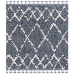 Safavieh Pro Lux Shag 434 Rug, PLX434 - Blue / Creme