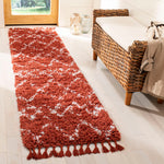 Safavieh Pro Lux Shag 434 Rug, PLX434 - Rust / Creme