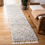 Safavieh Pro Lux Shag 436 Rug, PLX436 - Ivory / Light Grey