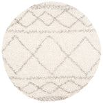 Safavieh Pro Lux Shag 436 Rug, PLX436 - Ivory / Light Grey