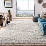 Safavieh Pro Lux Shag 436 Rug, PLX436 - Ivory / Light Grey