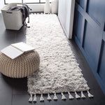 Safavieh Pro Lux Shag 436 Rug, PLX436 - Ivory / Grey