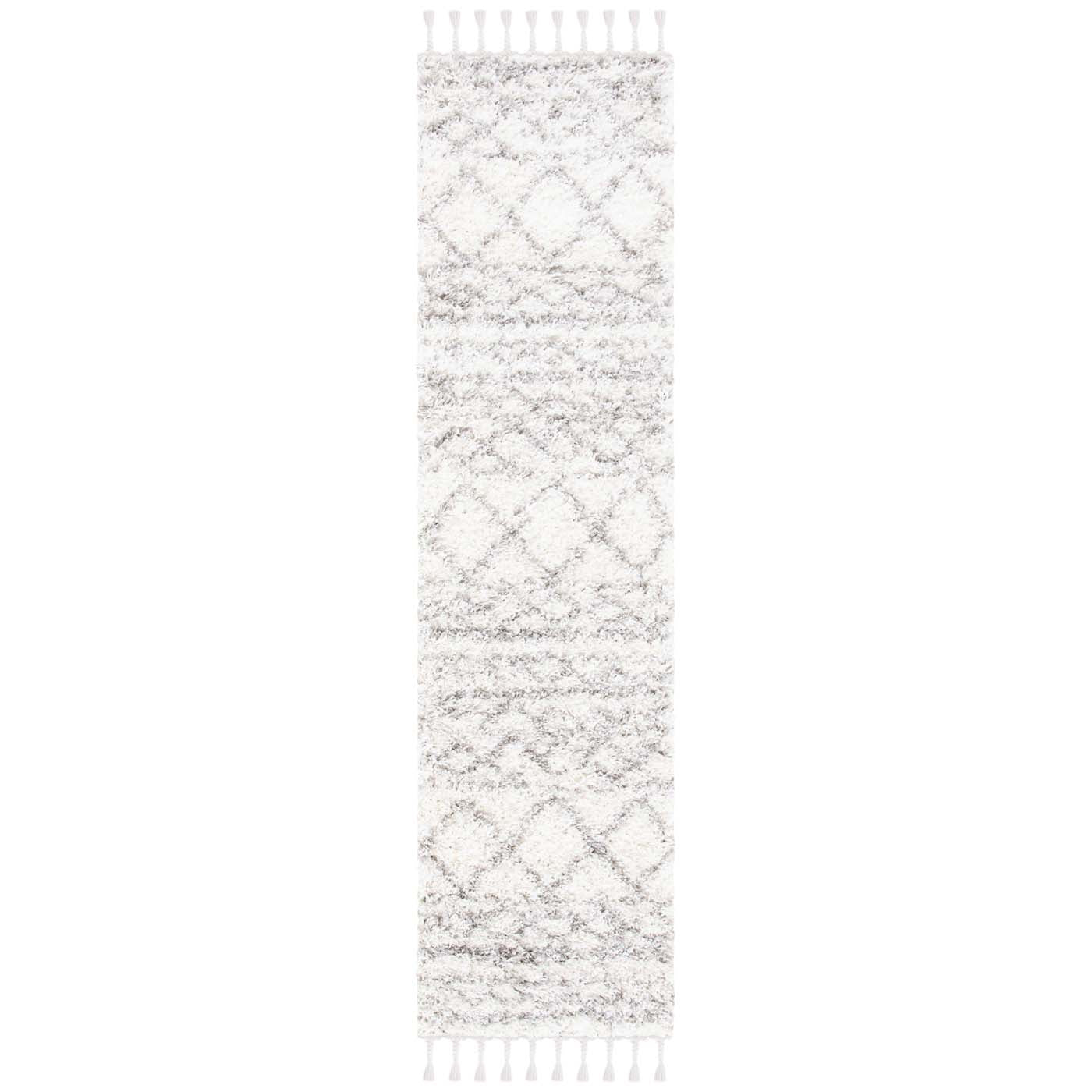 Safavieh Pro Lux Shag 436 Rug, PLX436 - Ivory / Grey