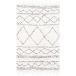 Safavieh Pro Lux Shag 436 Rug, PLX436 - Ivory / Grey