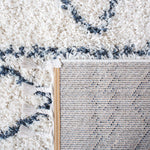 Safavieh Pro Lux Shag 436 Rug, PLX436 - Ivory / Blue