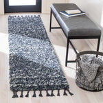 Safavieh Pro Lux Shag 436 Rug, PLX436 - Blue / Ivory