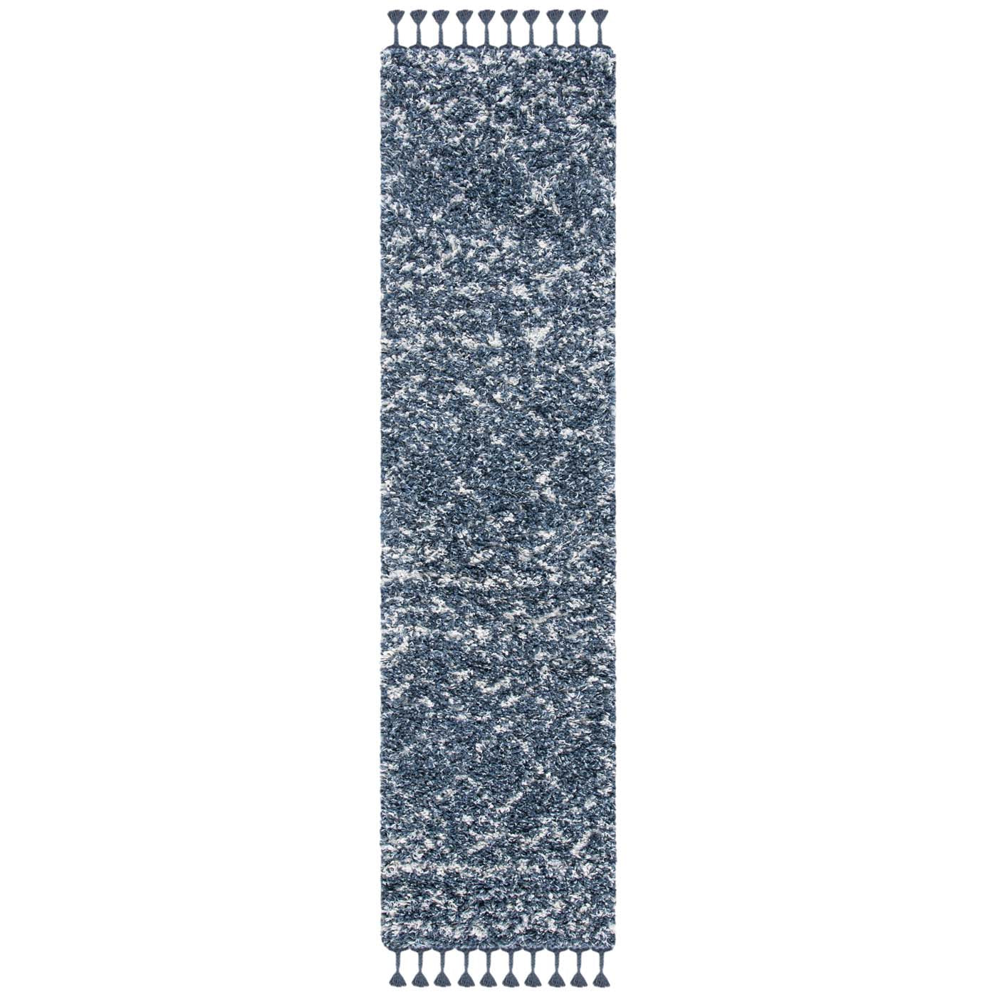 Safavieh Pro Lux Shag 436 Rug, PLX436 - Blue / Ivory