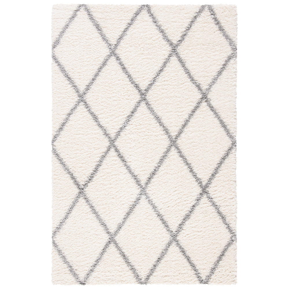 Safavieh Parma Shag 515 Rug, PMA515 - Cream / Grey