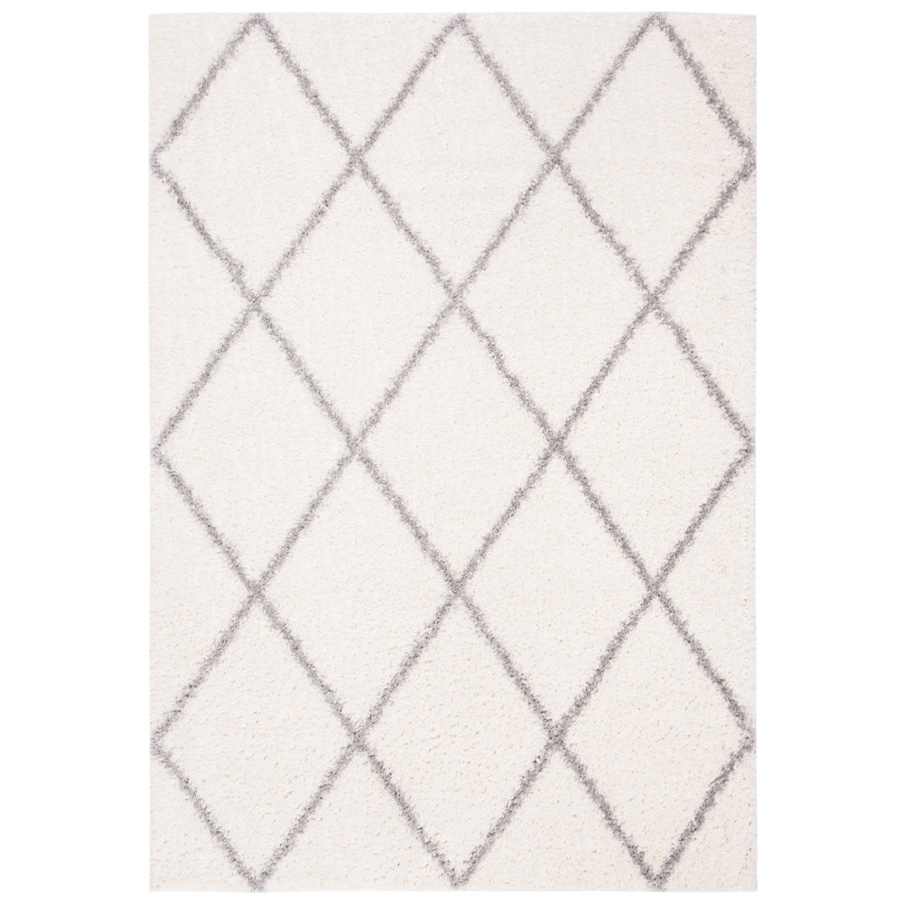 Safavieh Parma Shag 515 Rug, PMA515 - Cream / Grey