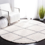 Safavieh Parma Shag 515 Rug, PMA515 - Cream / Grey