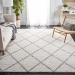 Safavieh Parma Shag 515 Rug, PMA515 - Cream / Grey