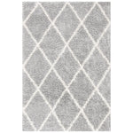 Safavieh Parma Shag 515 Rug, PMA515 - Grey / Cream