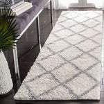 Safavieh Parma Shag 521 Rug, PMA521 - Cream / Grey