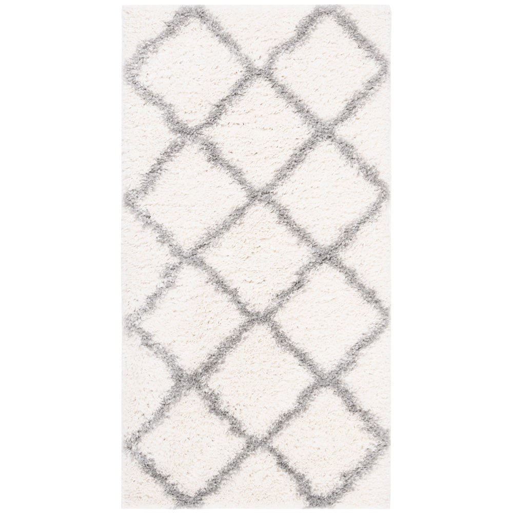 Safavieh Parma Shag 521 Rug, PMA521 - Cream / Grey