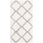 Safavieh Parma Shag 521 Rug, PMA521 - Cream / Grey