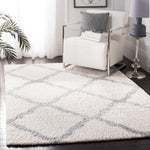 Safavieh Parma Shag 521 Rug, PMA521 - Cream / Grey