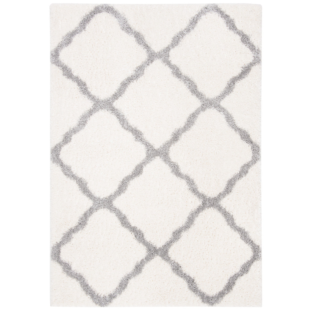 Safavieh Parma Shag 521 Rug, PMA521 - Cream / Grey