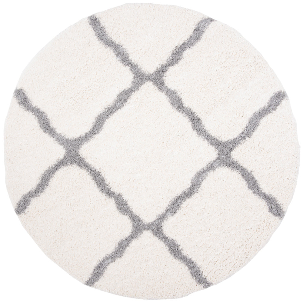 Safavieh Parma Shag 521 Rug, PMA521 - Cream / Grey