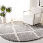 Safavieh Parma Shag 521 Rug, PMA521 - Grey / Cream