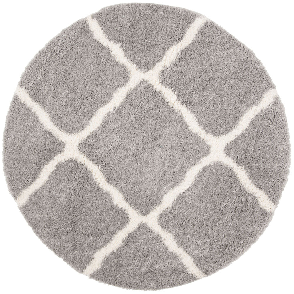 Safavieh Parma Shag 521 Rug, PMA521 - Grey / Cream