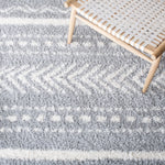 Safavieh Parma Shag 542 Rug, PMA542 - Grey / Ivory