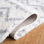 Safavieh Parma Shag 544 Rug, PMA544 - Ivory / Grey