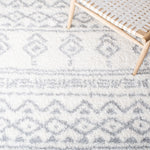 Safavieh Parma Shag 544 Rug, PMA544 - Ivory / Grey