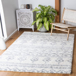 Safavieh Parma Shag 544 Rug, PMA544 - Ivory / Grey