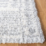 Safavieh Parma Shag 546 Rug, PMA546 - Grey / Ivory