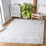 Safavieh Parma Shag 546 Rug, PMA546 - Grey / Ivory