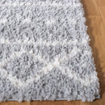 Safavieh Parma Shag 550 Rug, PMA550 - Grey / Ivory