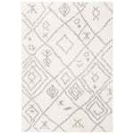 Safavieh Parma Shag 583 Rug, PMA583 - Cream / Grey