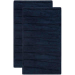 Safavieh Regatta Bathmat 629 Rug, PMB629 (Set of 2) - Navy