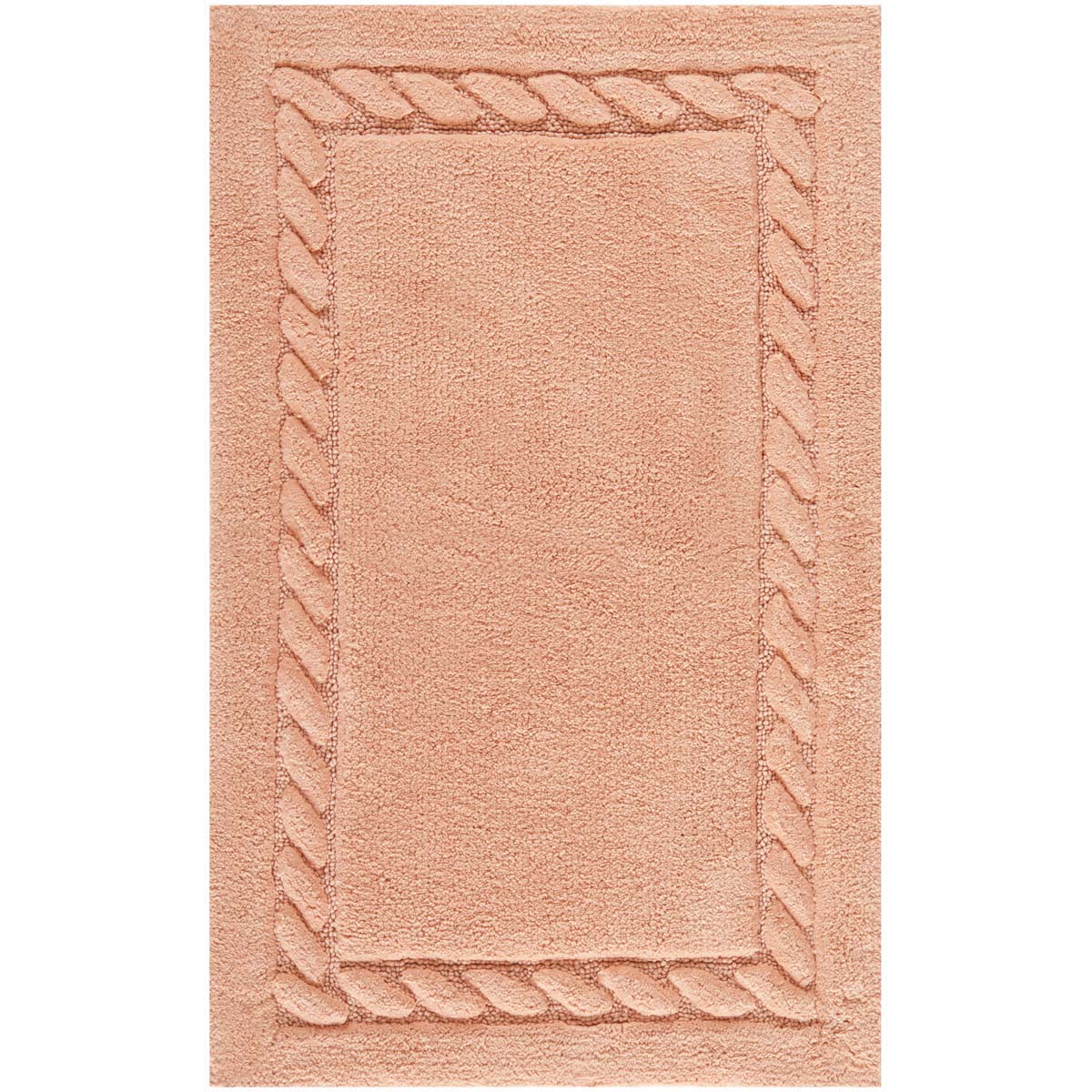 Safavieh Cable Plush Bathmat 640 Rug, PMB640 (Set of 2)