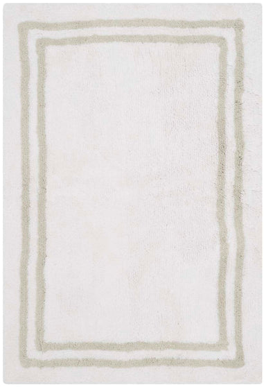 Safavieh Candy Stripes Tufted Plush Bathmat 725 Rug, PMB725 (Set of 2)