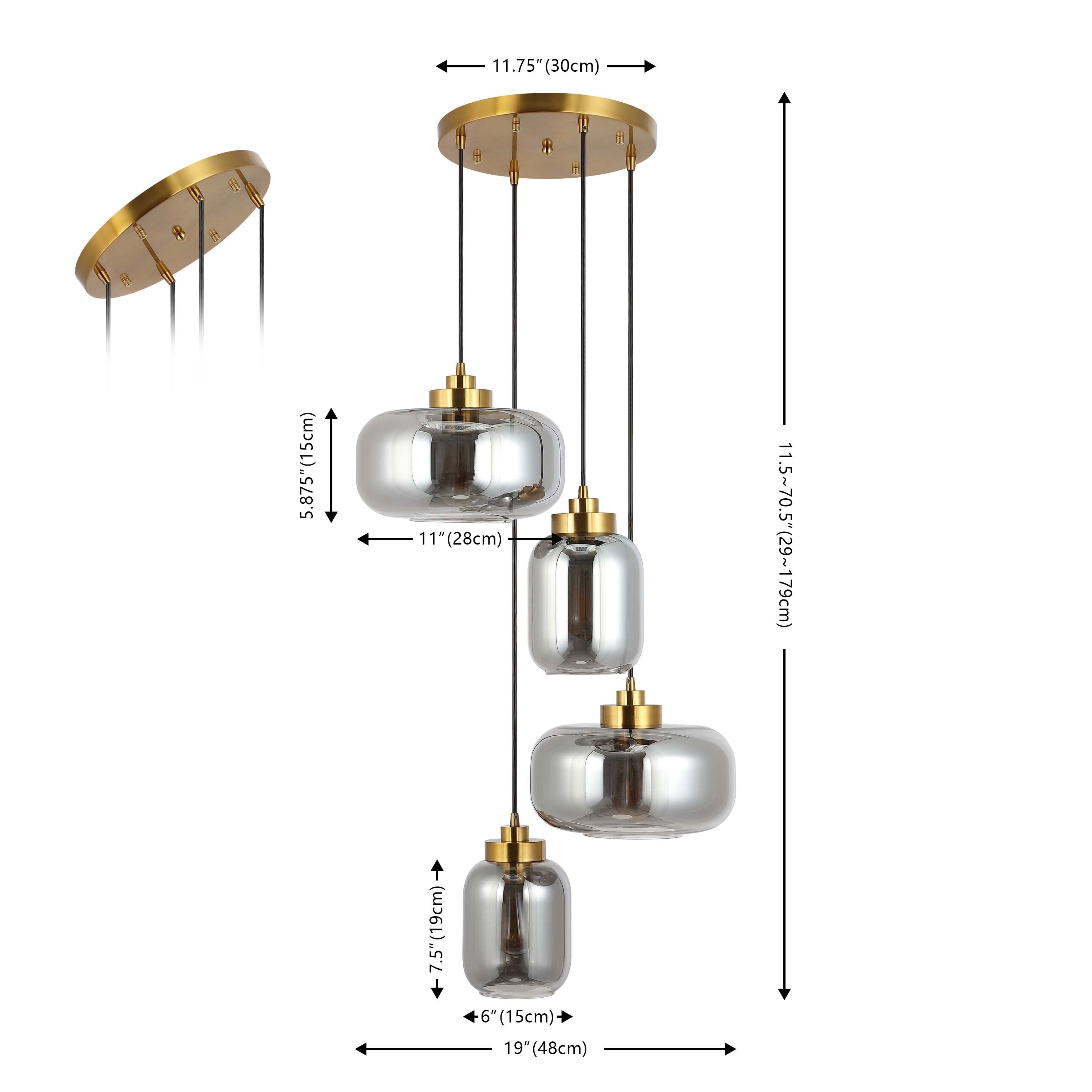 Smoke Grey / Brass - Smoke Grey / Brass