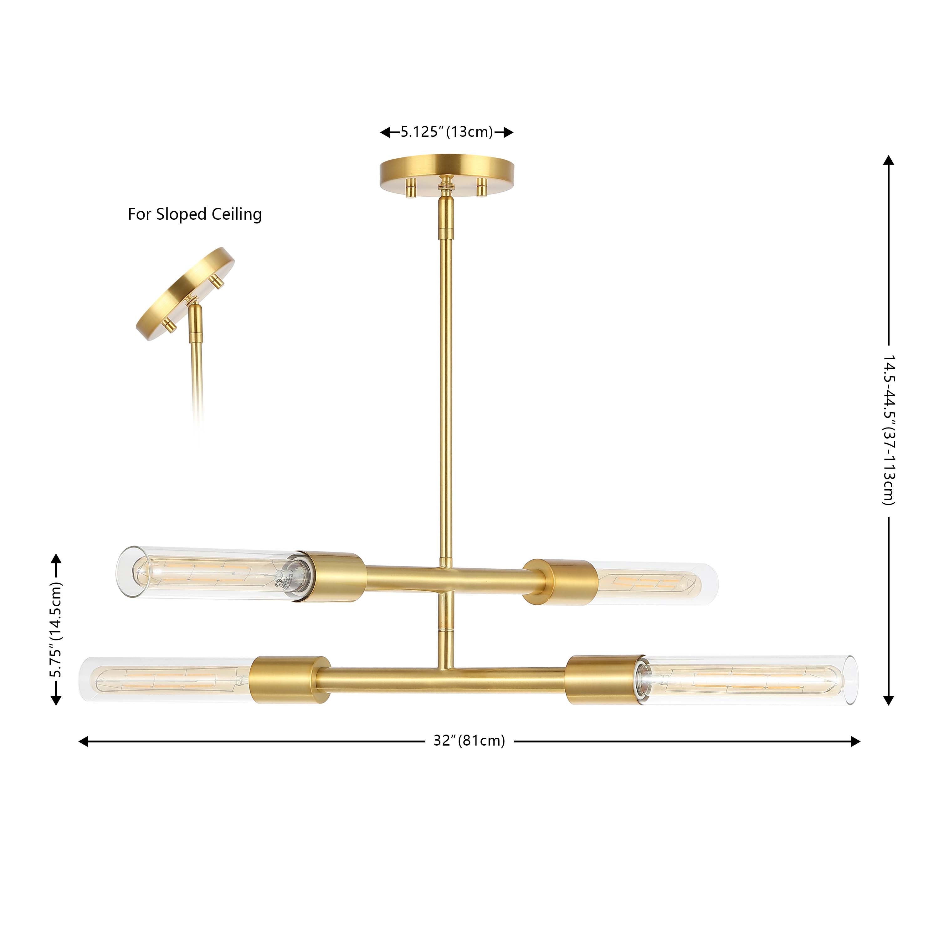 Brass / Clear - Brass / Clear