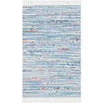 Safavieh Rag 125 Rug, RAR125 - Light Blue / Multi